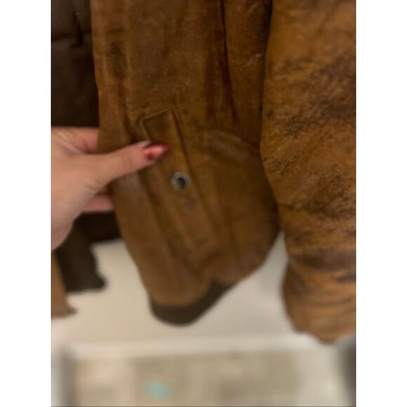 Vintage Etienne Premier size 42 Geniune Learher bomber jacket - Picture 7 of 11